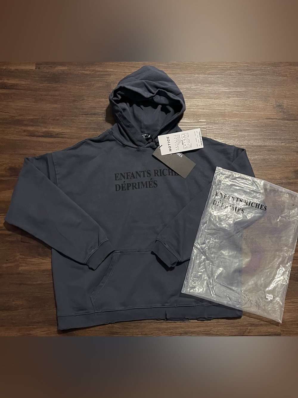 Efants Riches Deprimes dark navy hoodie